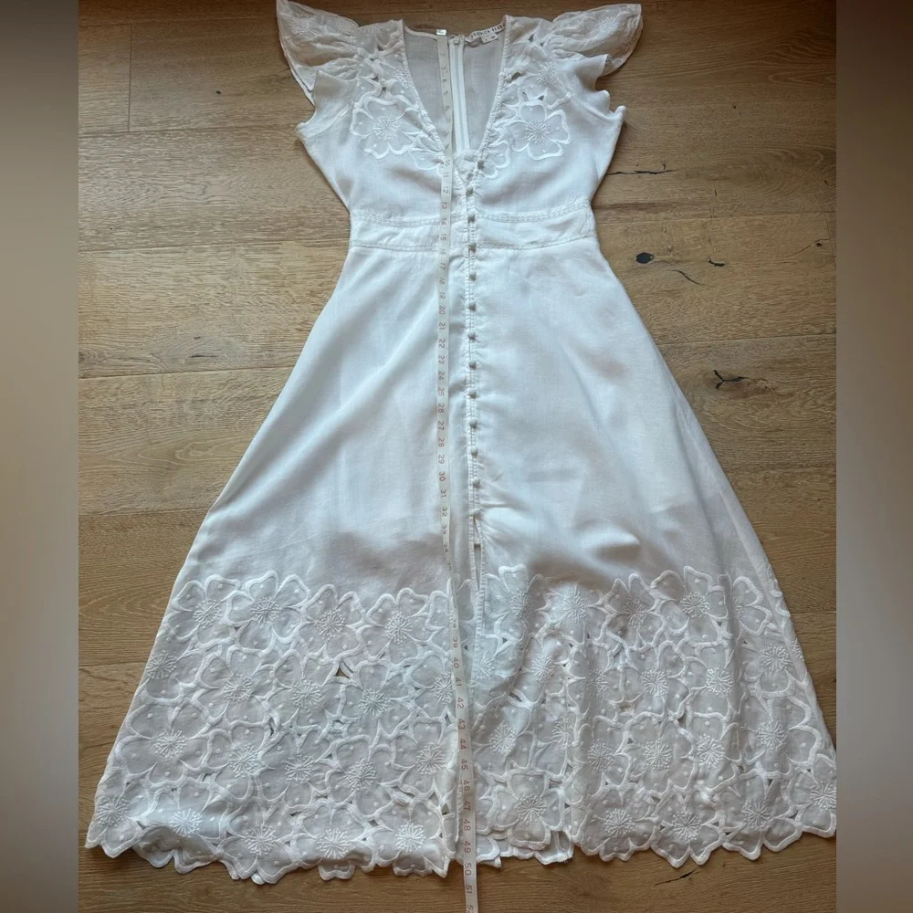 Veronica Beard White Maxi Dress (professionally altered) - Picture 10 of 15